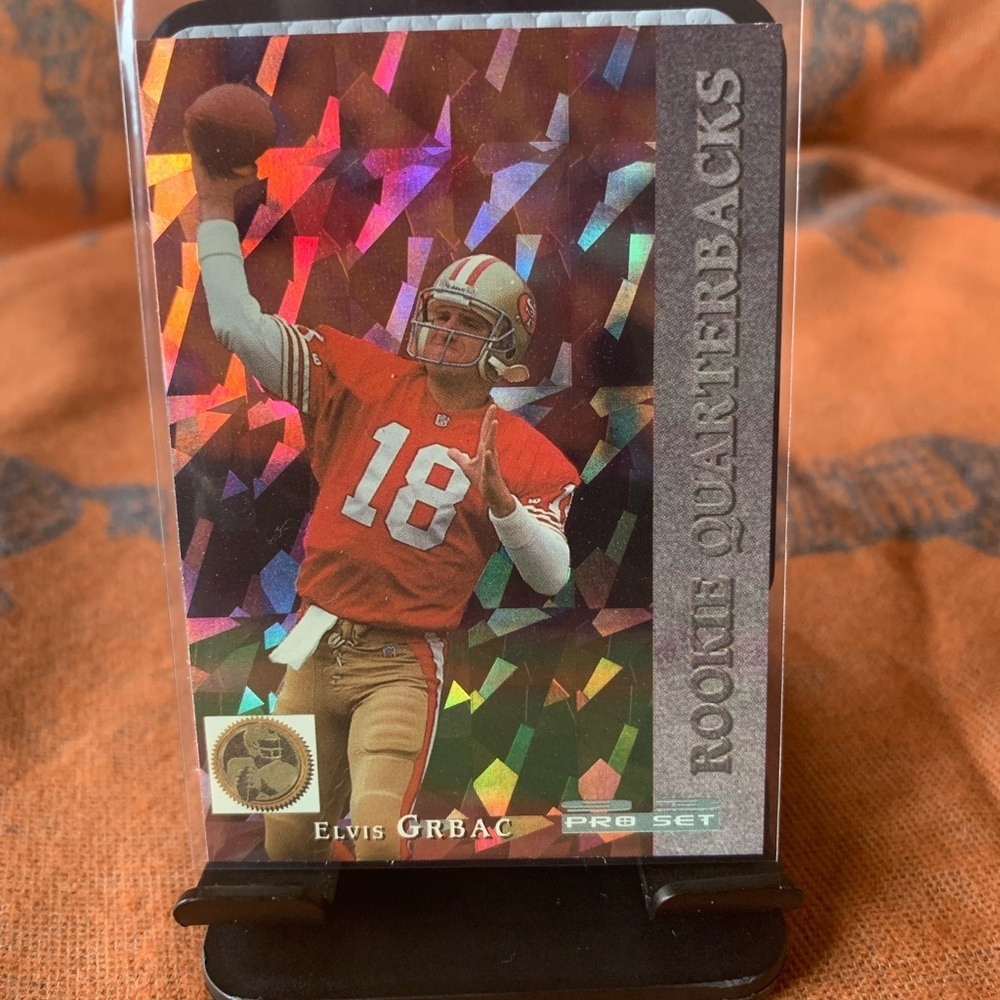 Elvis Grbac Rookie Quarterback Card - Picture 2 of 4